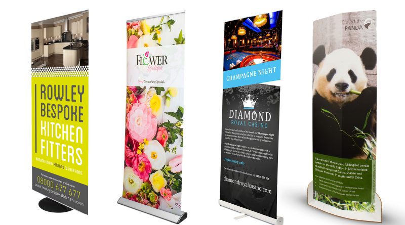 roller banners and banner stands