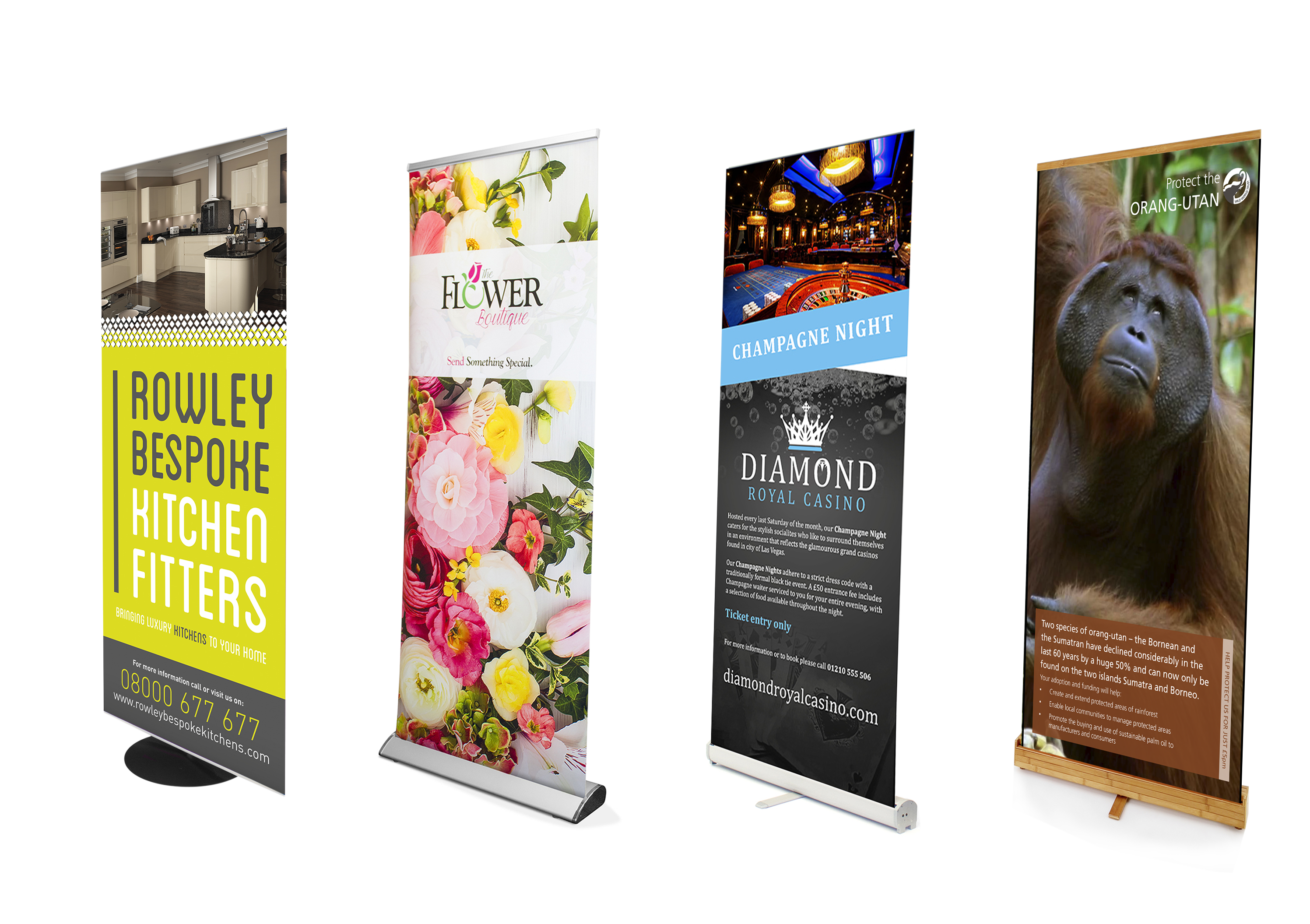 roller banner stands