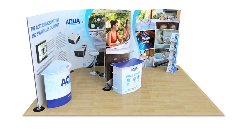 Flexible exhibition stand design