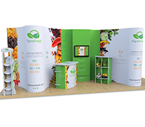 2m x 6m Exhibition Stands