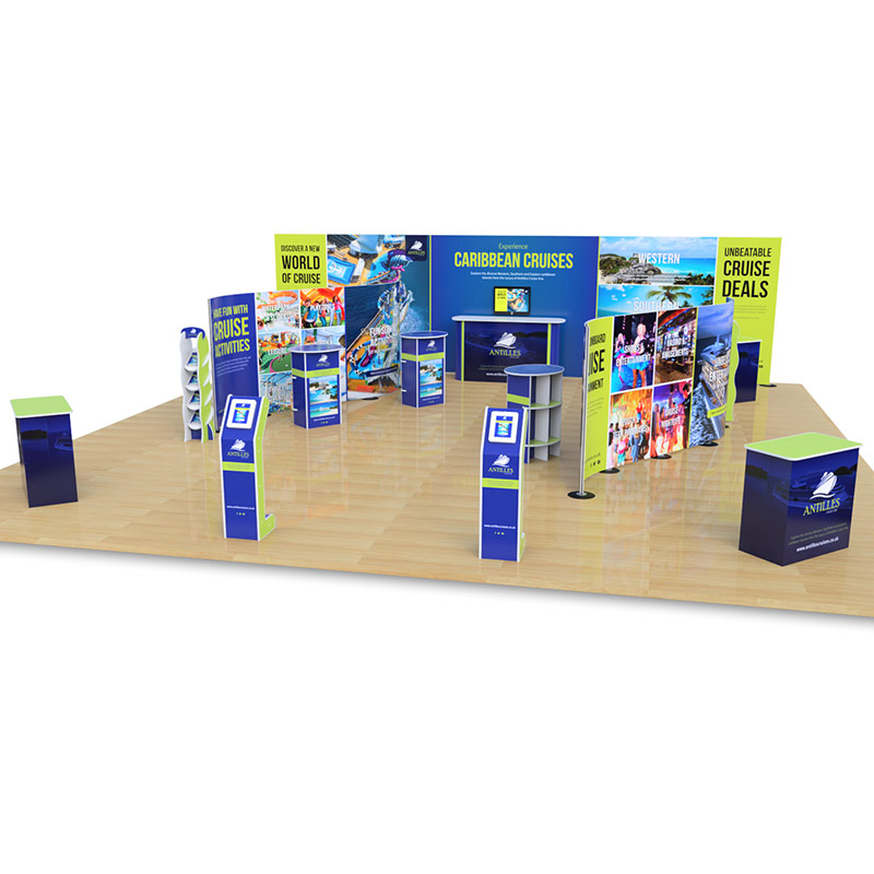 10m x 10m Exhibition Stands