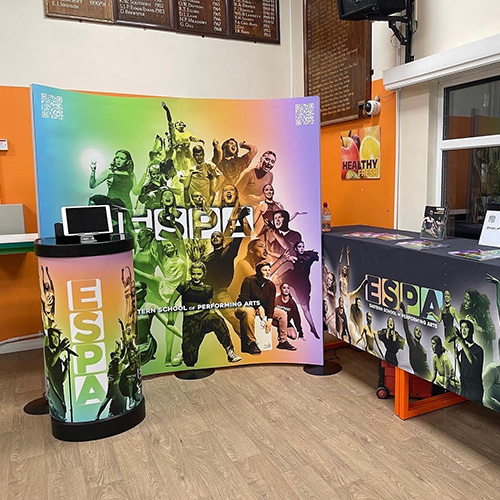 School Printed Displays & Backdrops