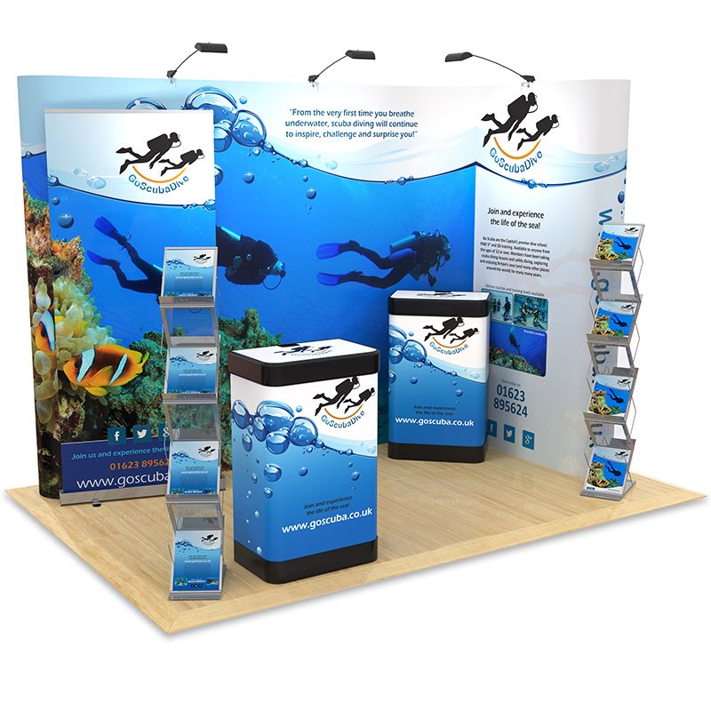 3m x 2m Exhibition Stand Design