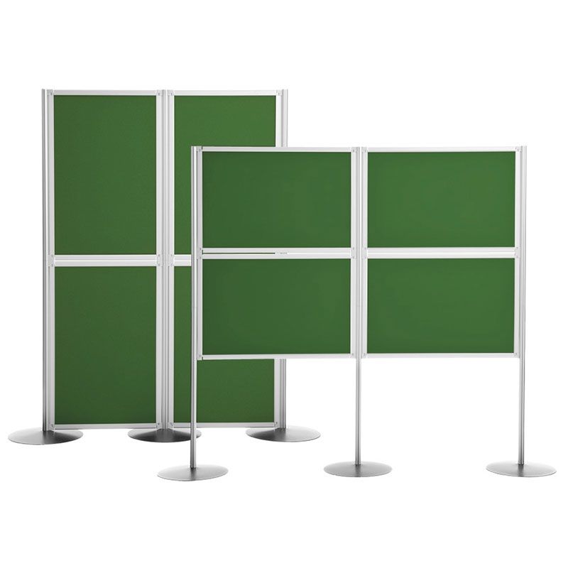 4 panel loop nylon display boards