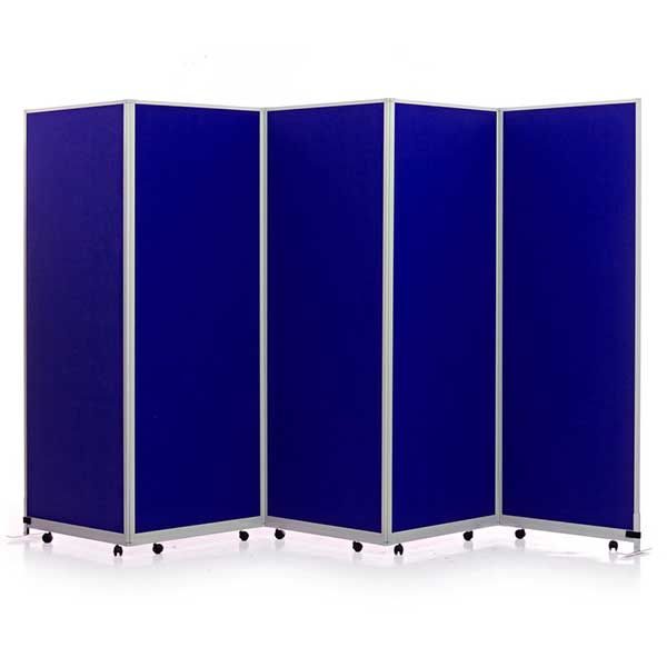 5 Panel Mobi Folding Portable Partitions