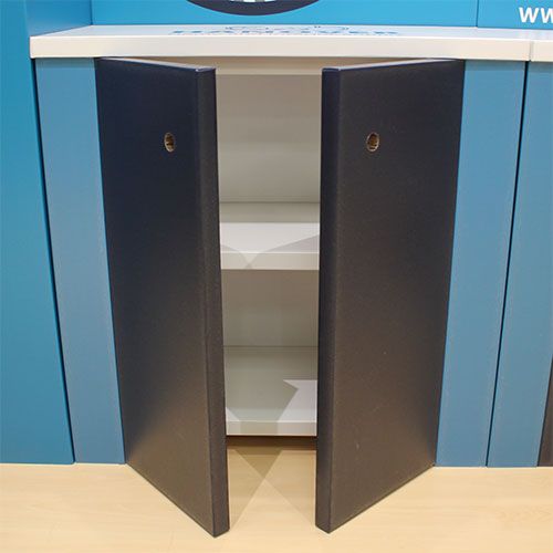 Modulink Cupboard unit, the perfect addition to any exhibition stand