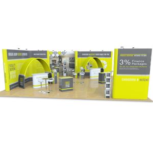 10m x 10m jumbo exhibition stand