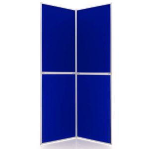 Event 4 Panel Display Boards in Electric Blue