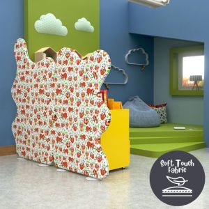 Delta Velvet Nursery Room Dividers