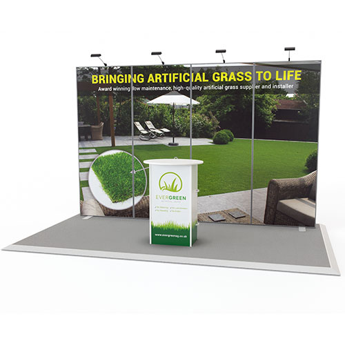 Shop your exhibition stands by height with Go Displays