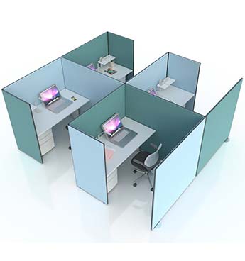 acoustic office pods, made to order by go displays