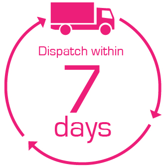 Dispatch within 7 working days